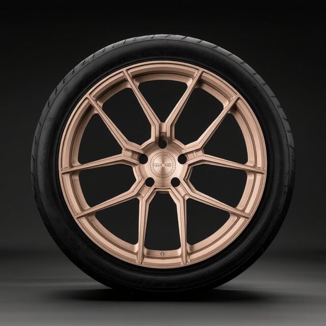 Healio Apex HF-102 forged wheel, face view