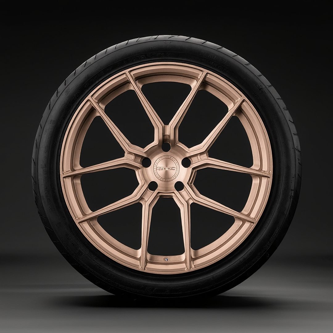 Healio Apex HF-102 forged wheel, face view