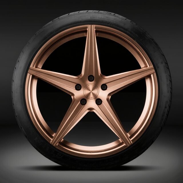 Healio Meridian HF-206 forged wheel, face view