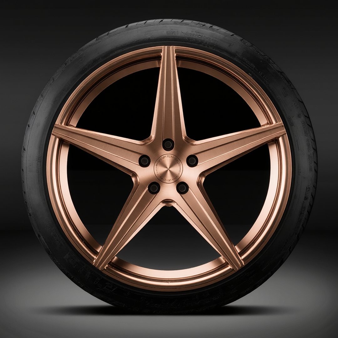 Healio Meridian HF-206 forged wheel, face view