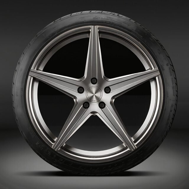 Healio Meridian HF-208 forged wheel, face view