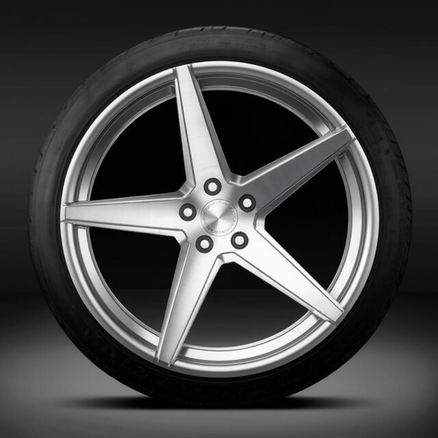 Healio Vector HF-212 forged wheel, face view