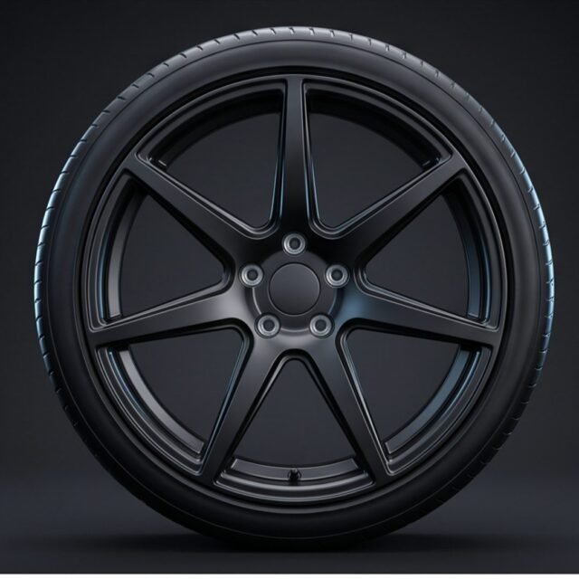 Healio Vector HF-214 forged wheel, face view