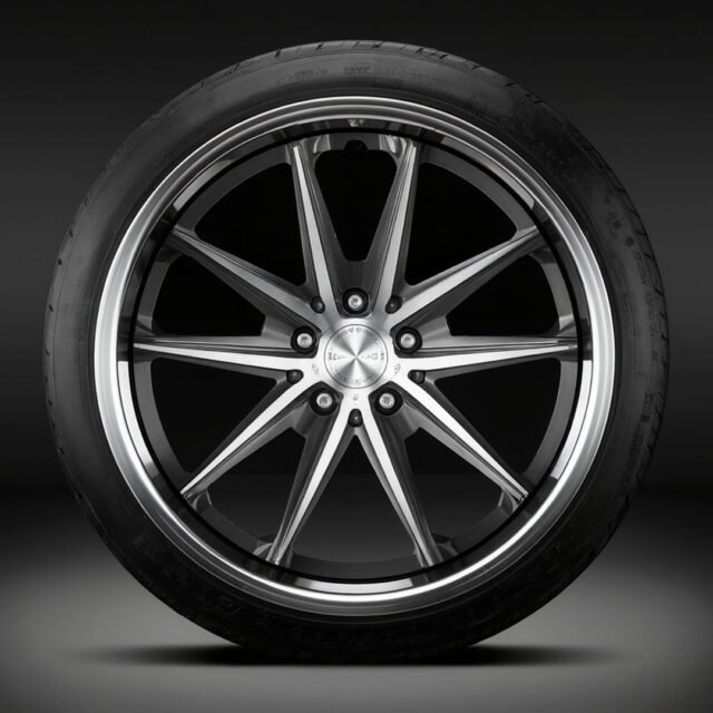 Healio Strata HX-315 forged wheel, face view