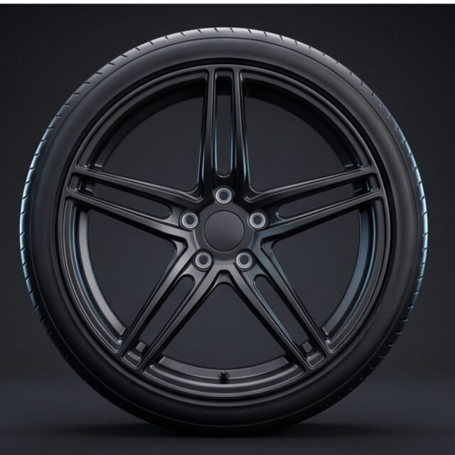 Healio Cassini HX-320 forged wheel, face view