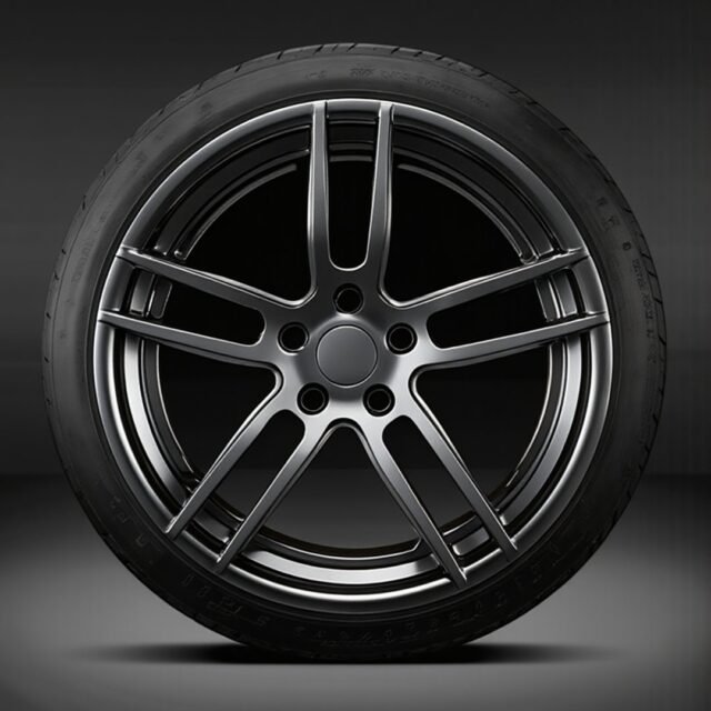 Healio Cassini HX-322 forged wheel, face view