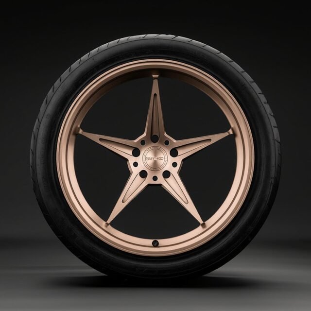 Healio Cassini HX-325 forged wheel, face view