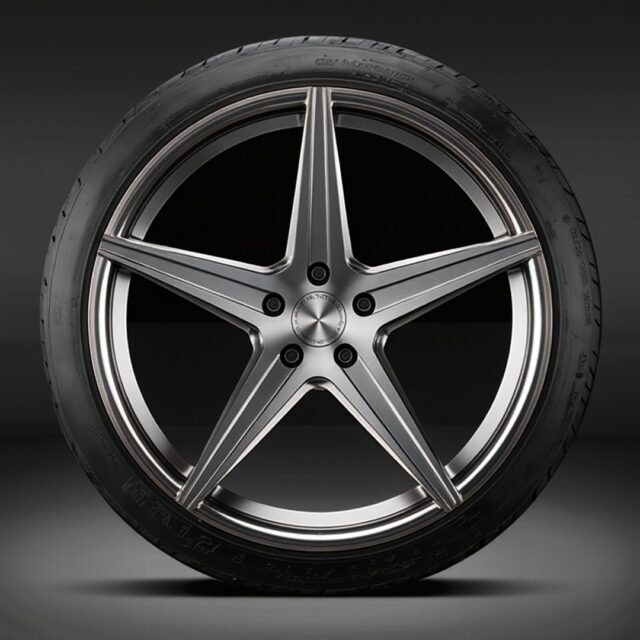 Healio Onyx HM-410 forged wheel, face view