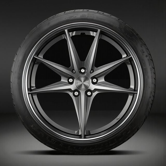 Healio Onyx HM-415 forged wheel, face view