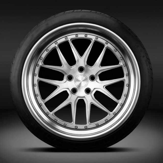 Healio Halo HM-508 forged wheel, face view